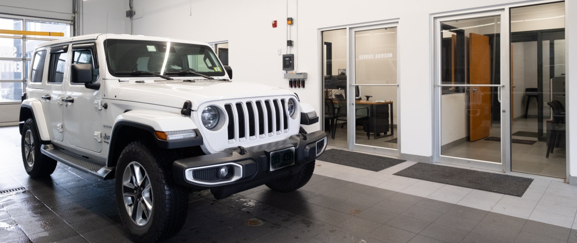 Deluca Jeep interior