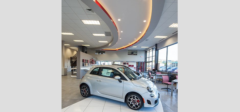 Holloway Fiat interior white car