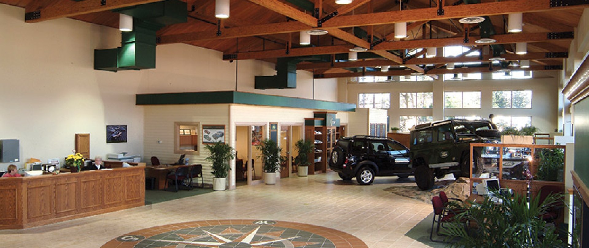 Land Rover of Sudbury interior