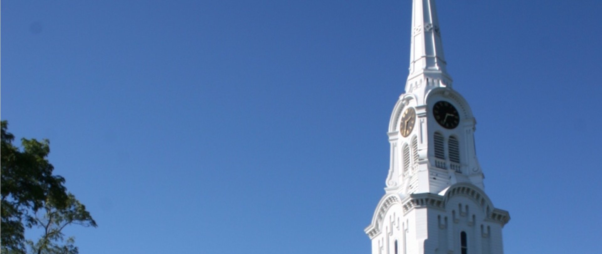 South Church exterior bell tower