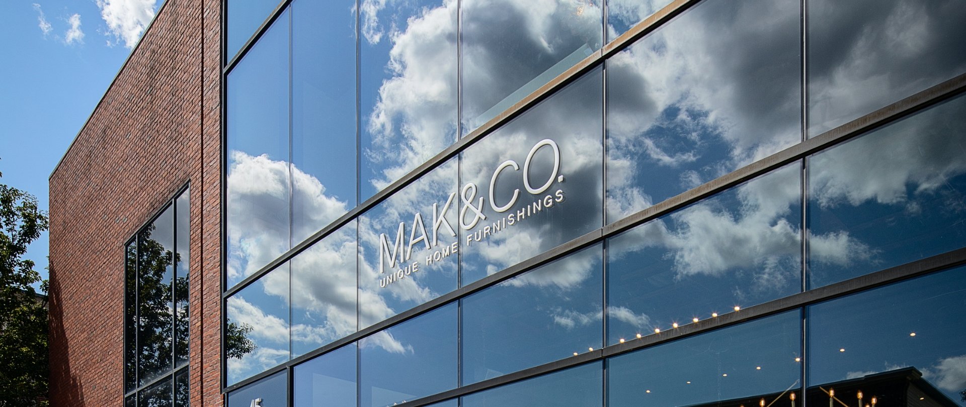 Mak & Co branded exterior windows