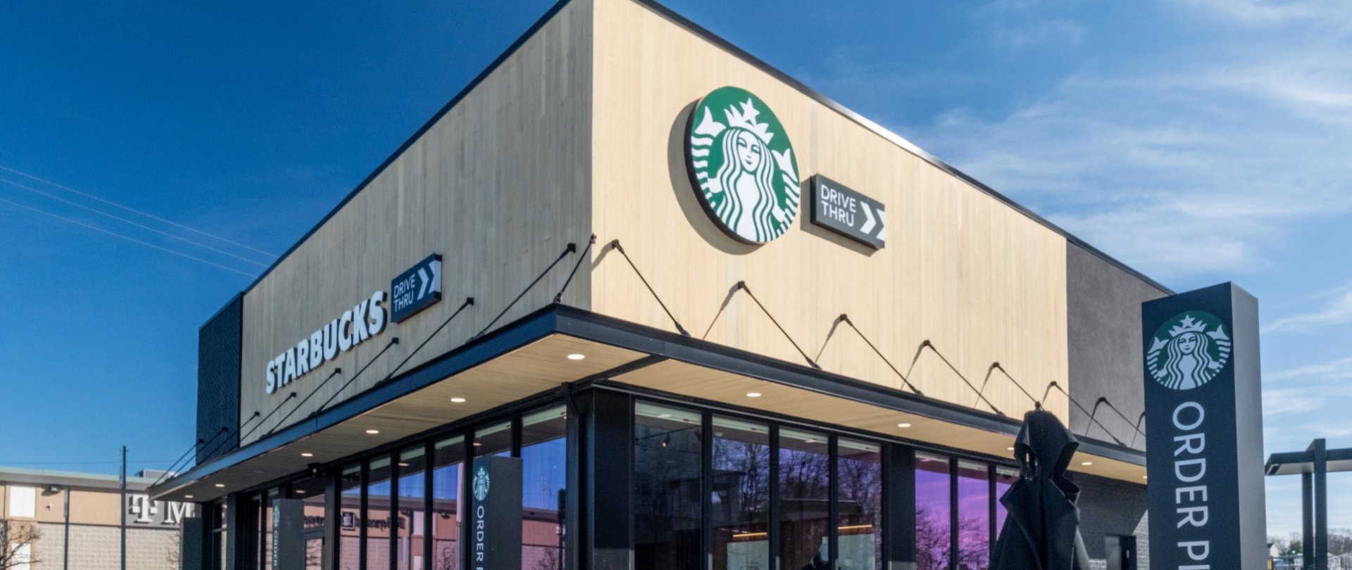 Starbucks building exterior