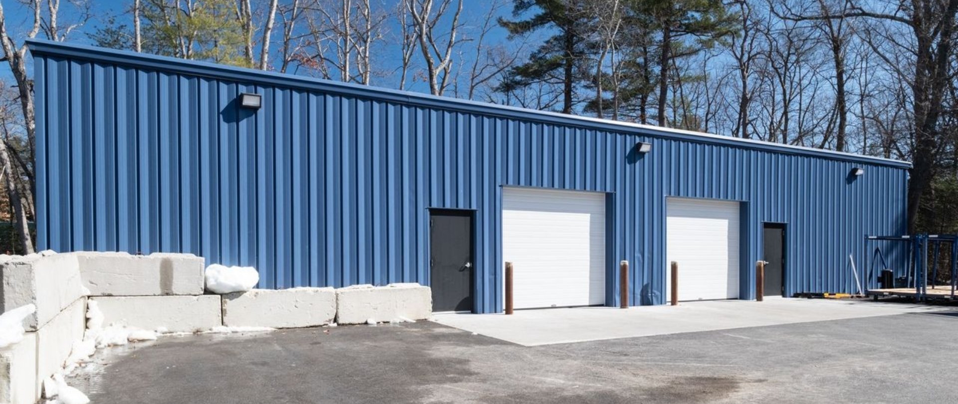 Merrimack College Storage Building exterior