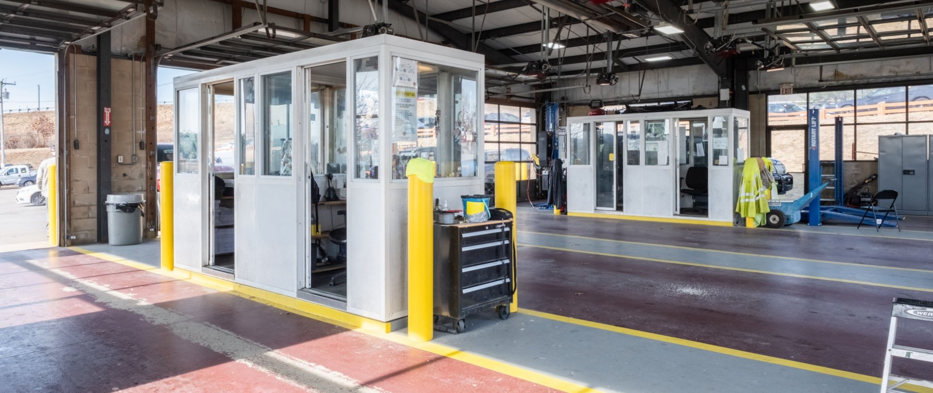 interior of car bays