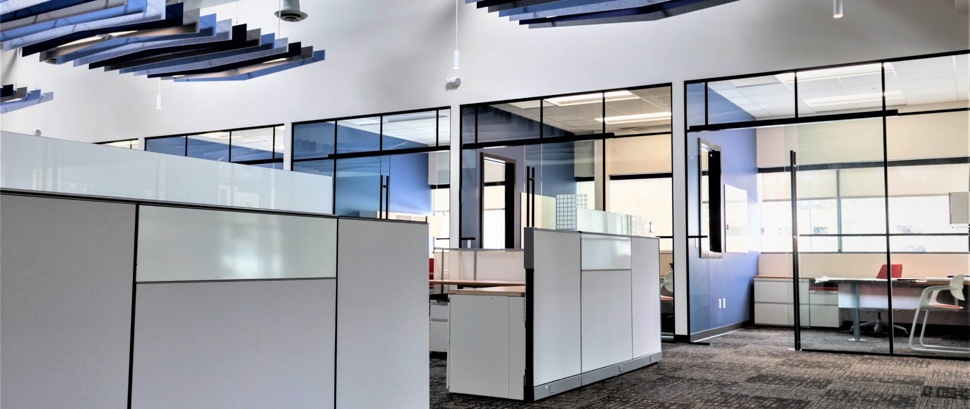 interior office cubicles