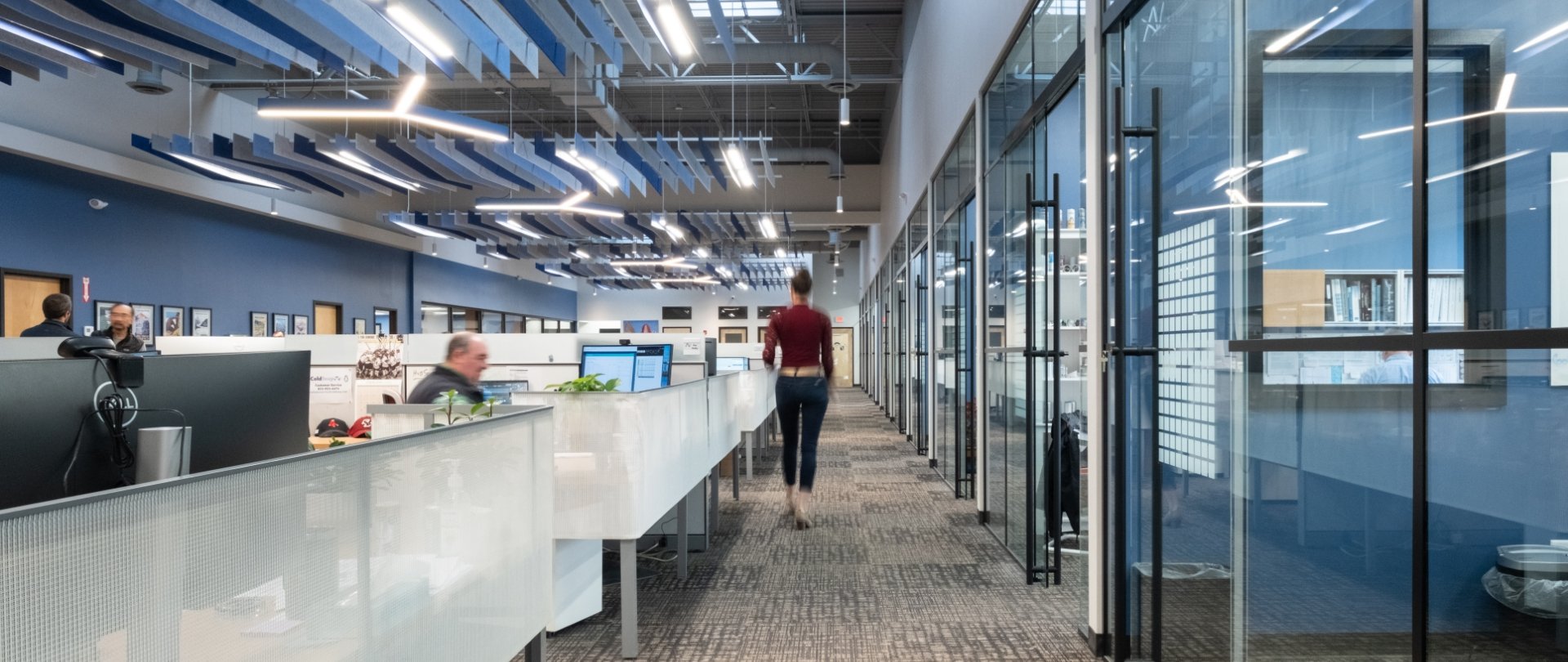 interior office cubicles