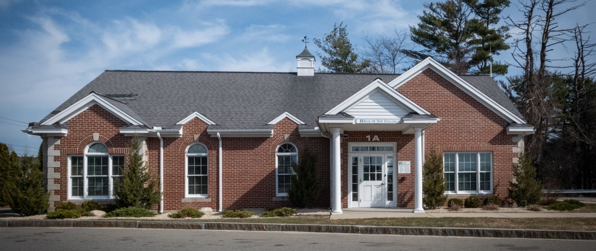 front of building